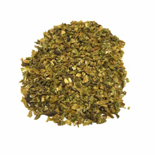 Dried Vegetable 3x3mm  Green Bell Pepper Flakes With Best Quality